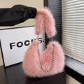 Fur Plush Shoulder Bag